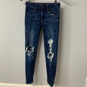Ripped A&E Skinny Jeans